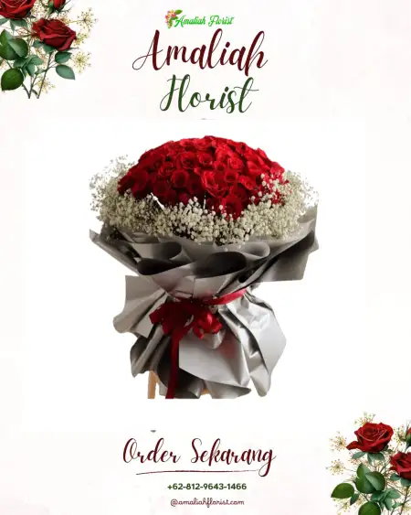 Buket Bunga Terbah