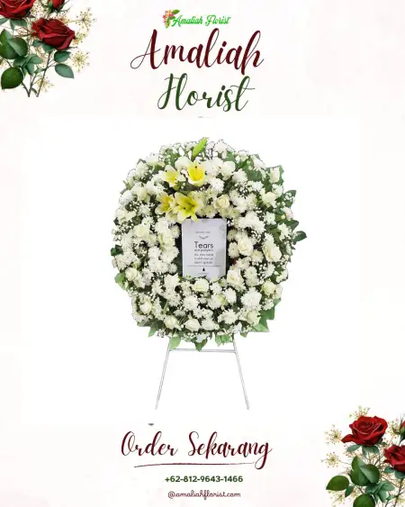 Krans Bunga Duka Terbah